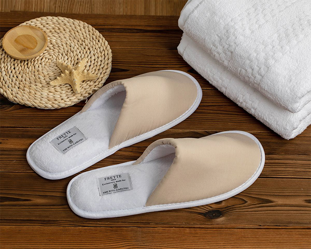 Microfiber Slippers by Frette The Ritz Carlton Hotel Shops